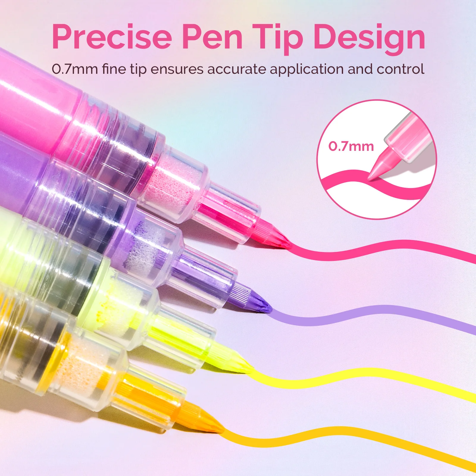 Nail Art Pens Set - Image 4