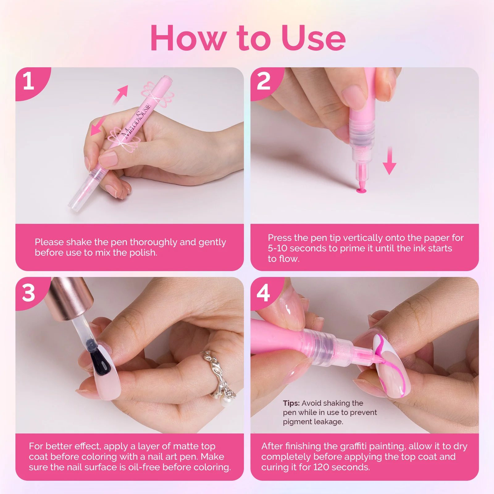 Nail Art Pens Set - Image 7