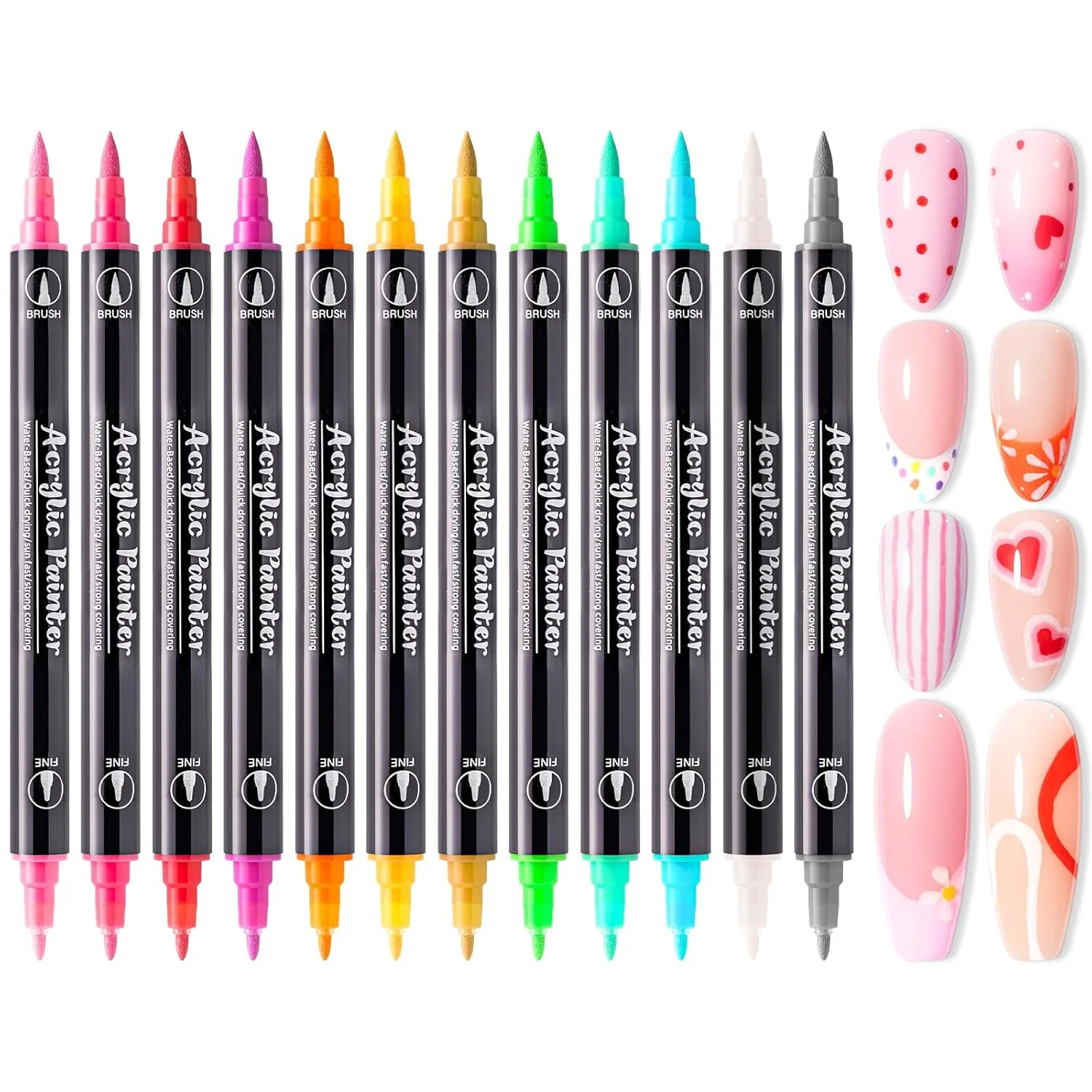 Nail Art Pens Set - Image 8