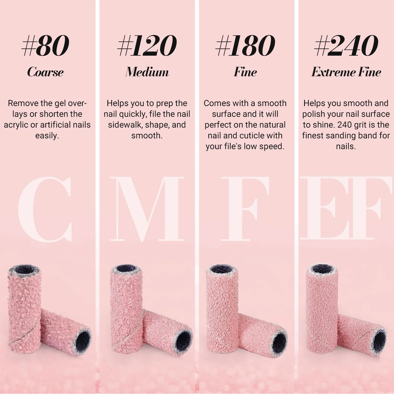 Professional Small Sanding Bands 50 Pcs - Image 3