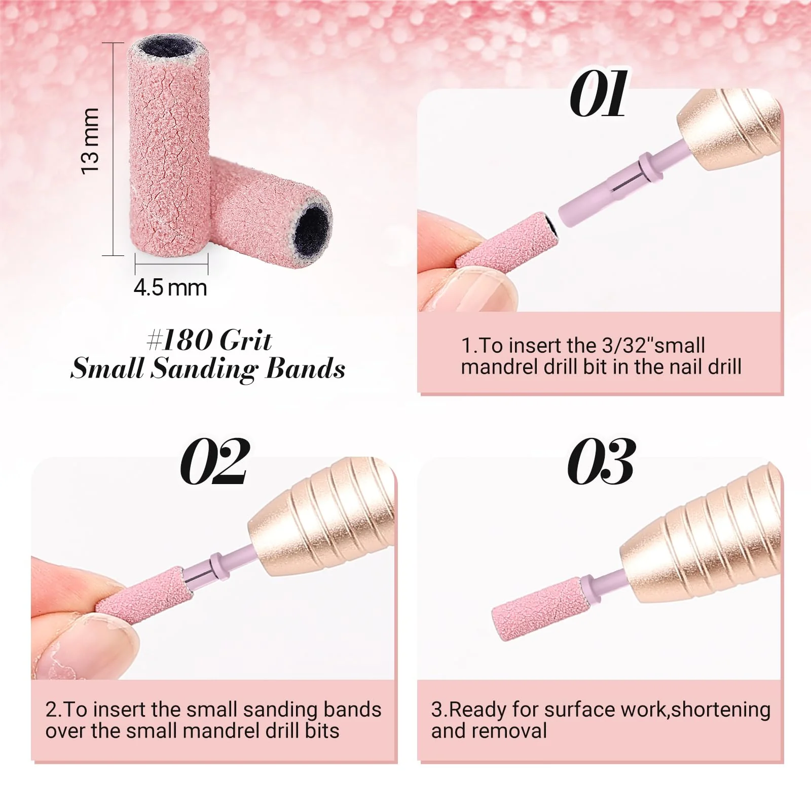 Professional Small Sanding Bands 50 Pcs - Image 5