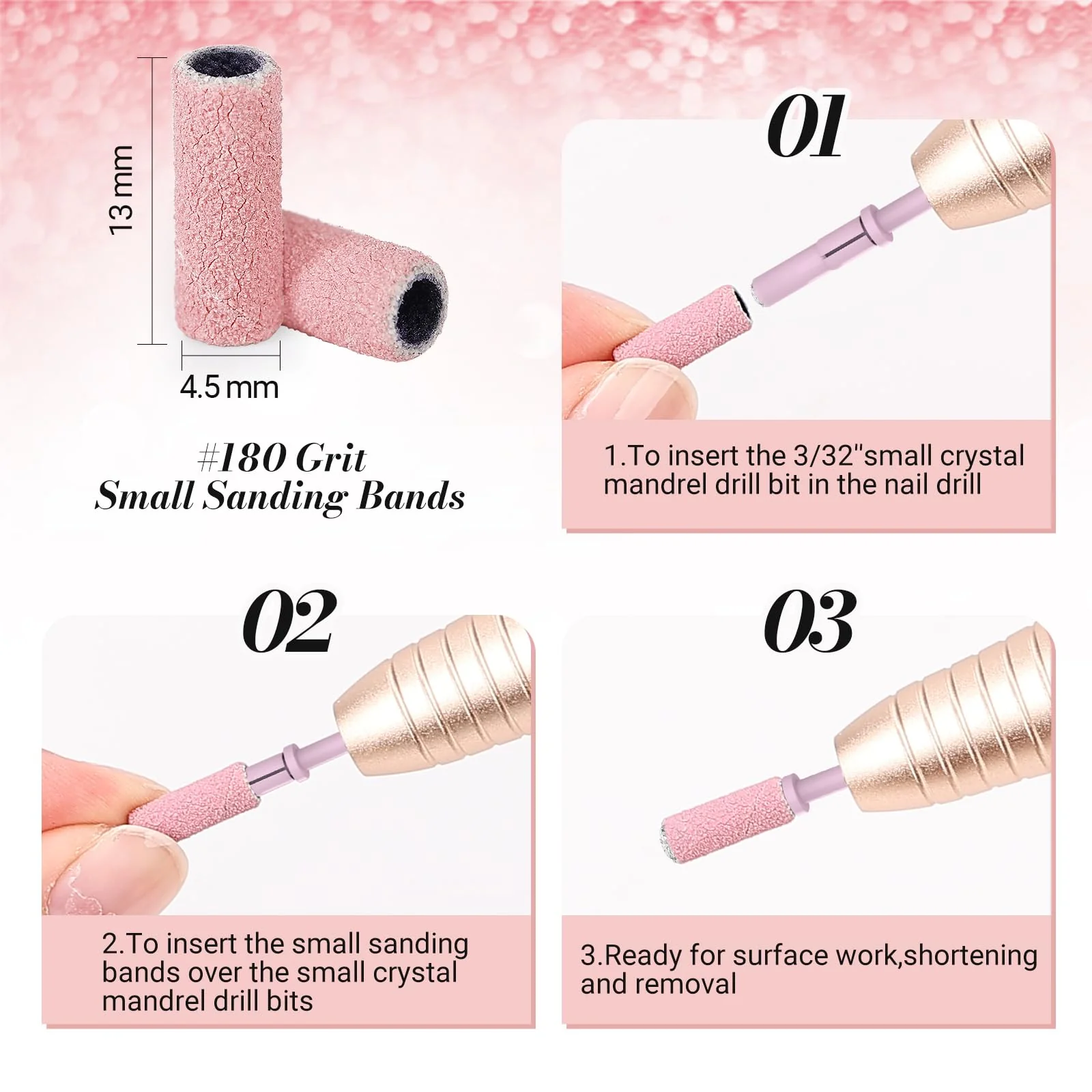 Professional Small Sanding Bands 50 Pcs - Image 6