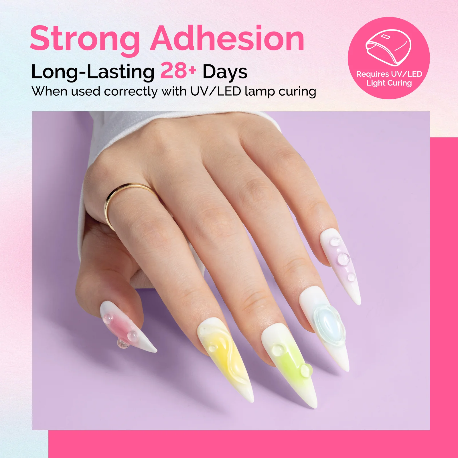 Nail Rhinestone Glue 30g - 2Pcs - Image 4