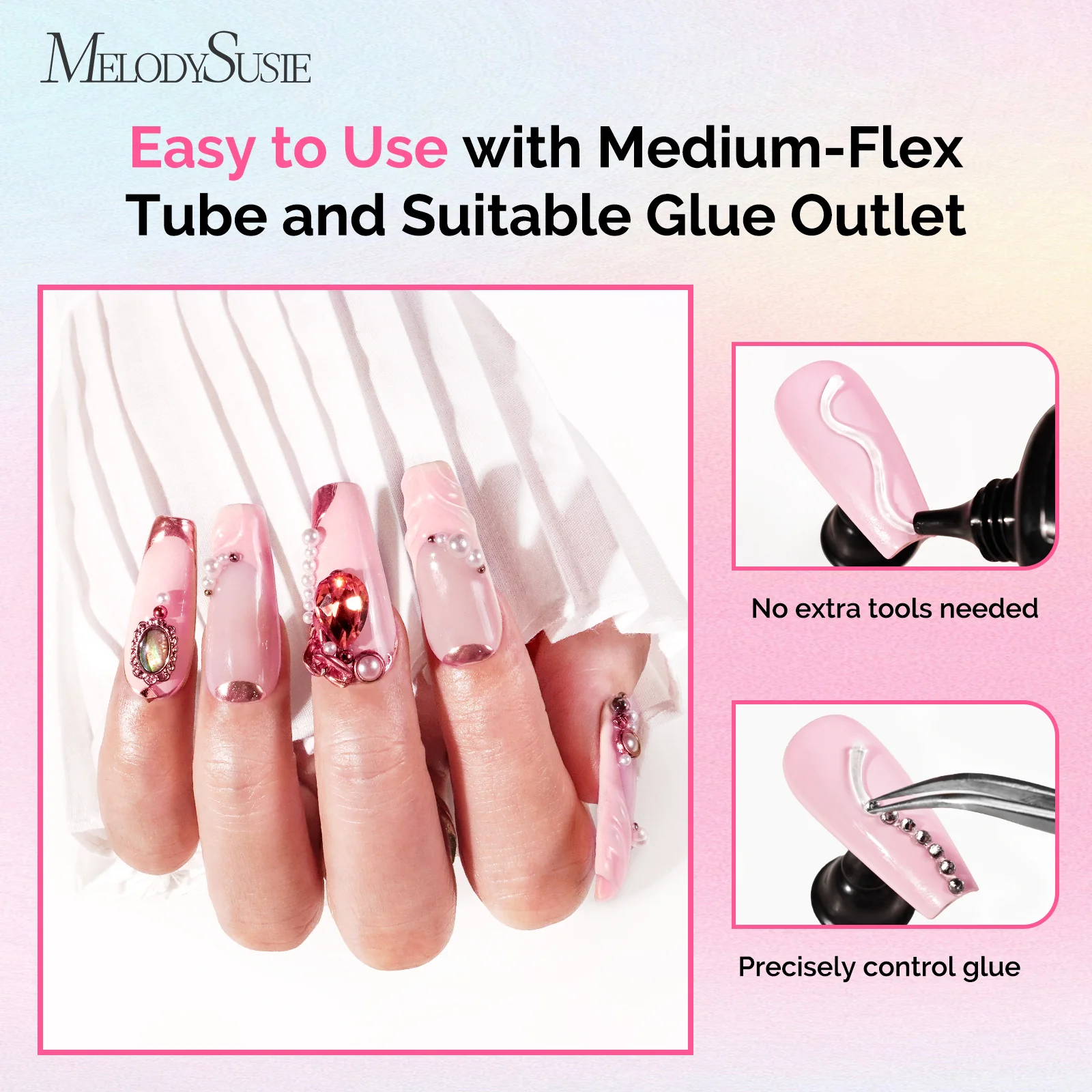 Nail Rhinestone Glue 30g - 2Pcs - Image 5
