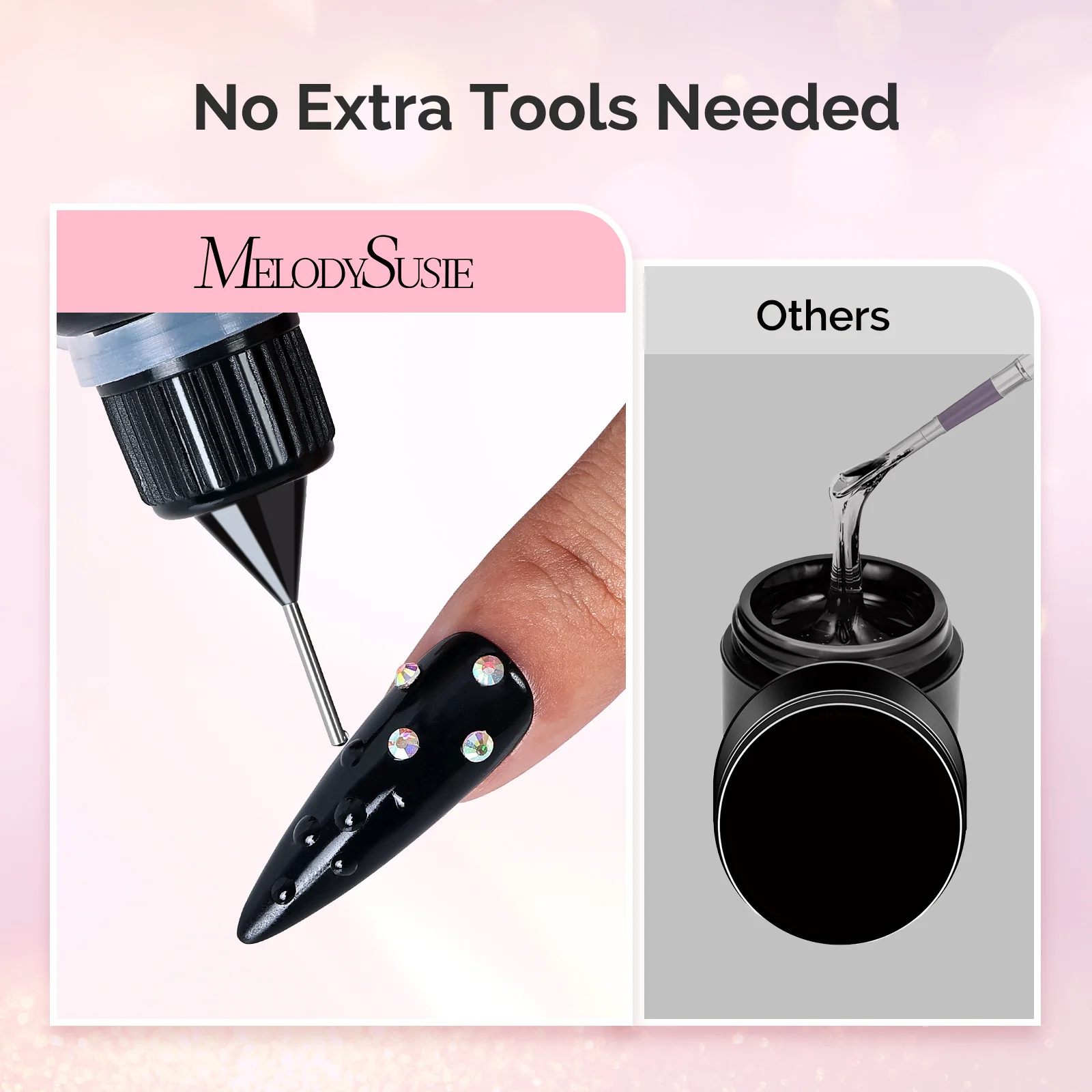 Nail Rhinestone Glue 2Pcs 12ml - Image 3