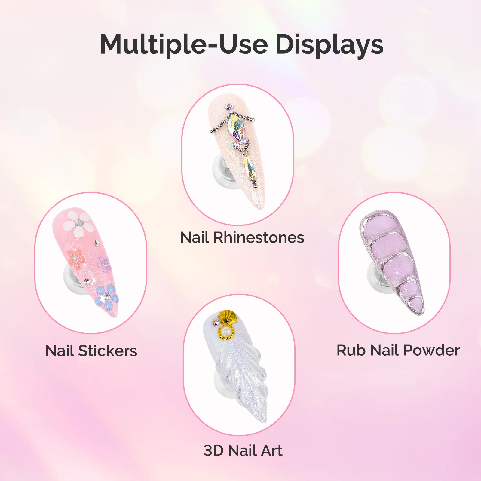 Nail Rhinestone Glue 2Pcs 12ml - Image 6