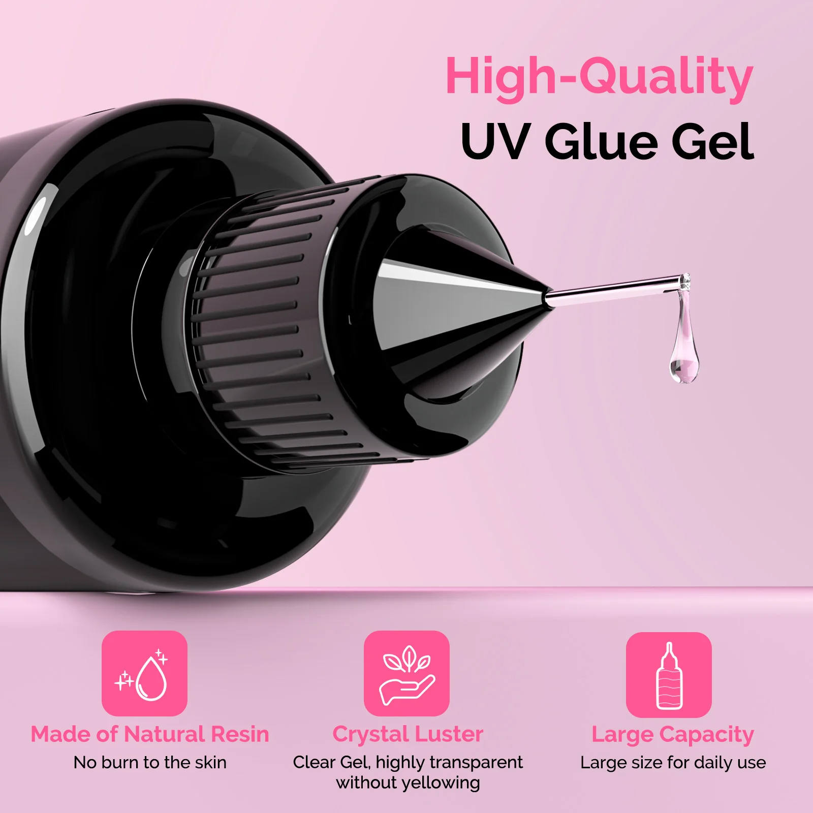 Nail Rhinestone Glue 30ml - Image 3