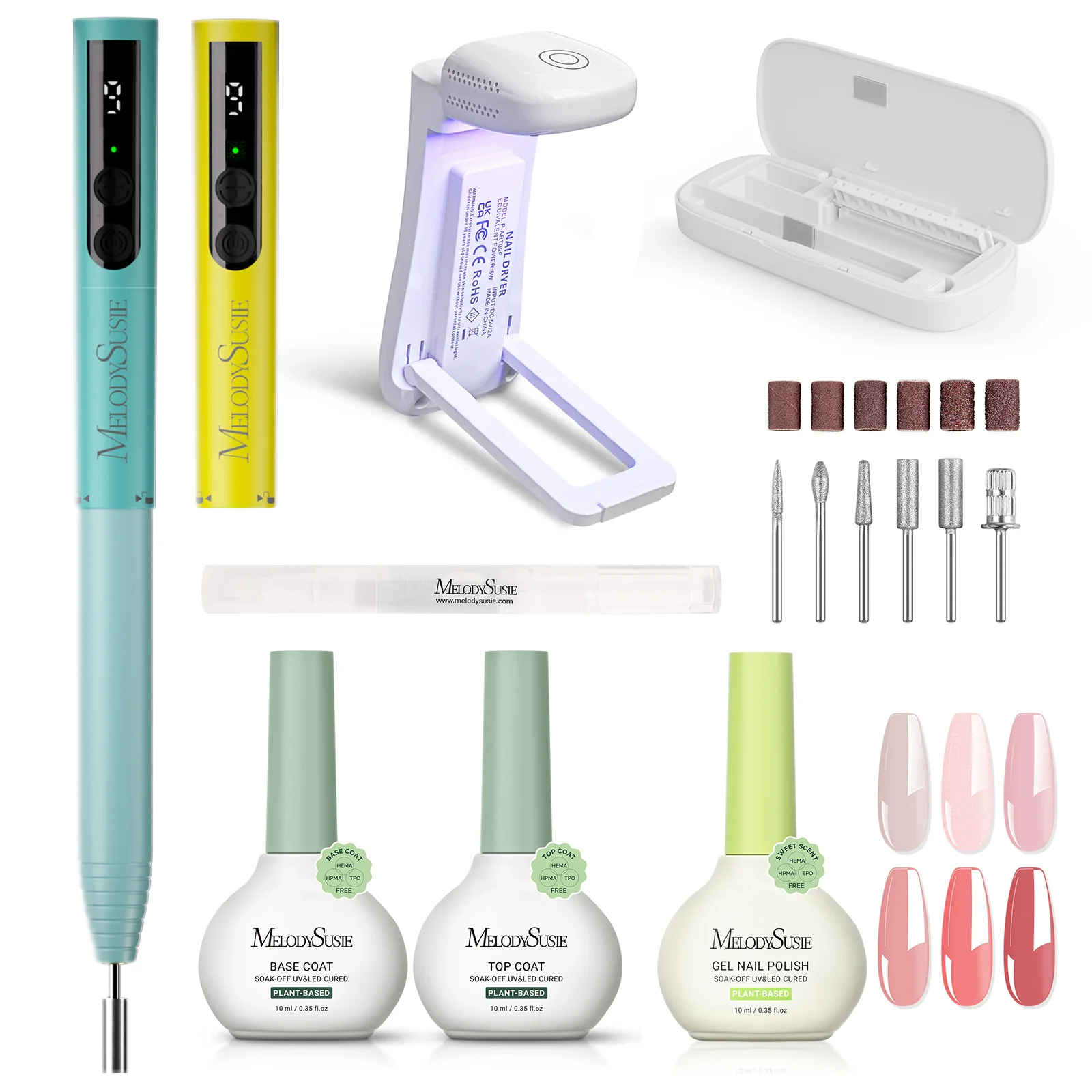 PC100GR Pocket Nail Drill Bundle with Power Bar - Image 4