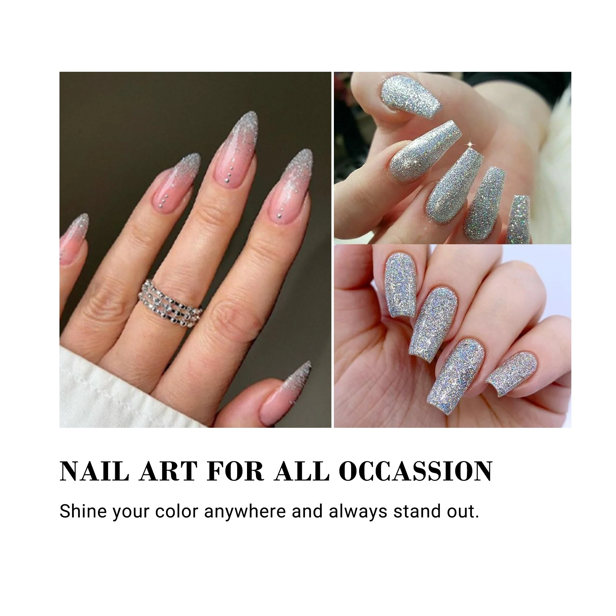 Z068 Perfect Diamond - TPO-Free Thick Nail Gel Polish (15ml) - Image 4