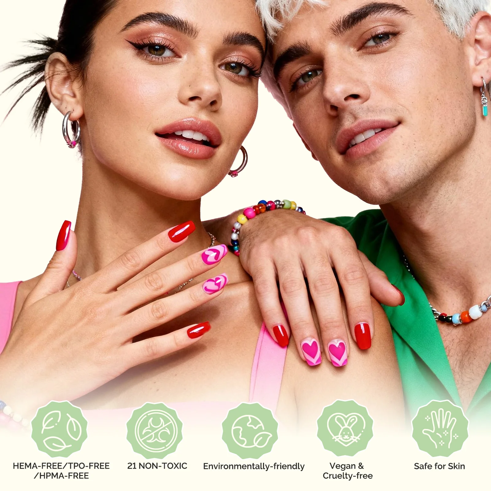 Plant-Based HEMA-Free & HPMA-Free & TPO-Free Nail Gel Polish 16.5ml/0.56 fl oz - Image 5