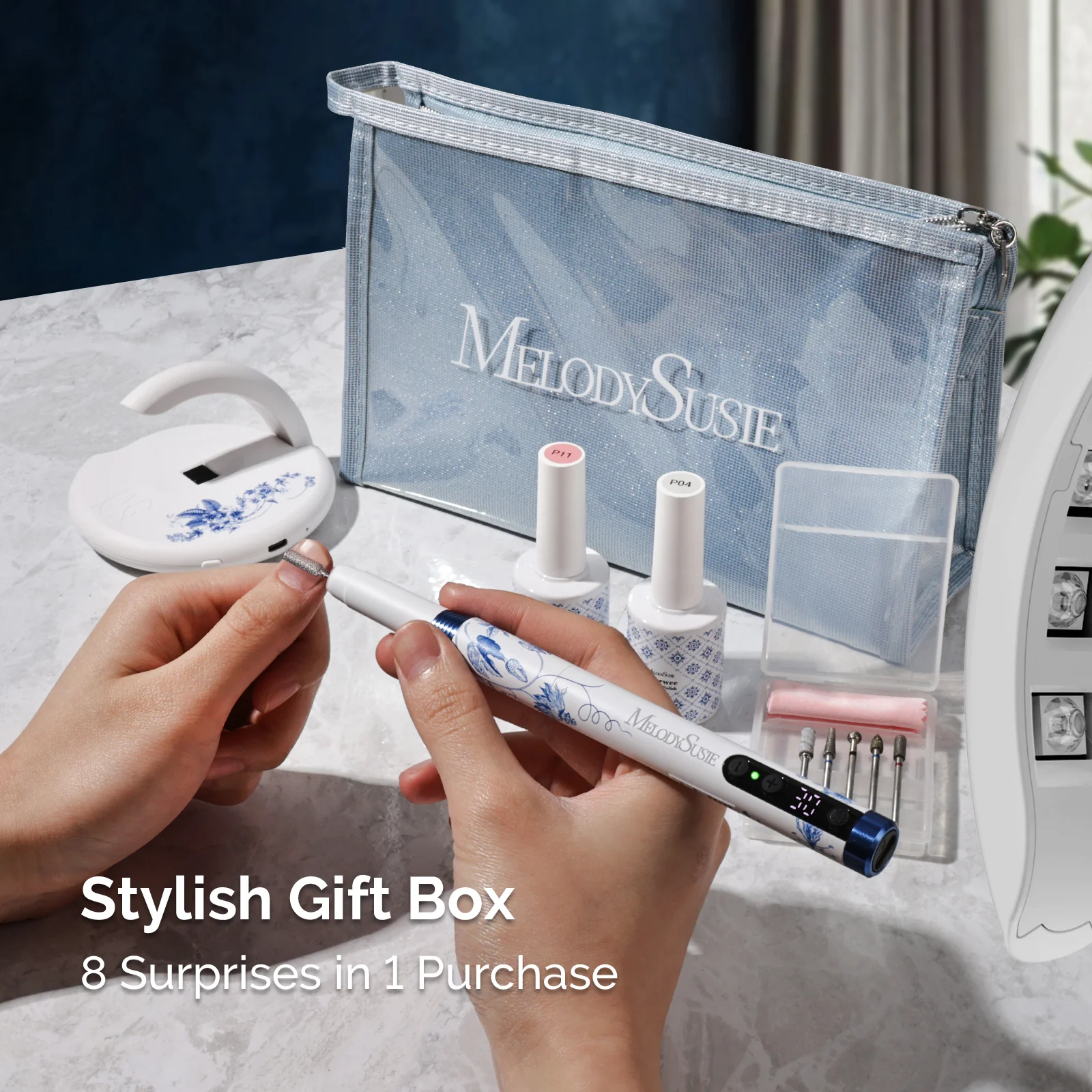 PM170F Nail Drill Travel Gift Box - US ONLY - Image 3