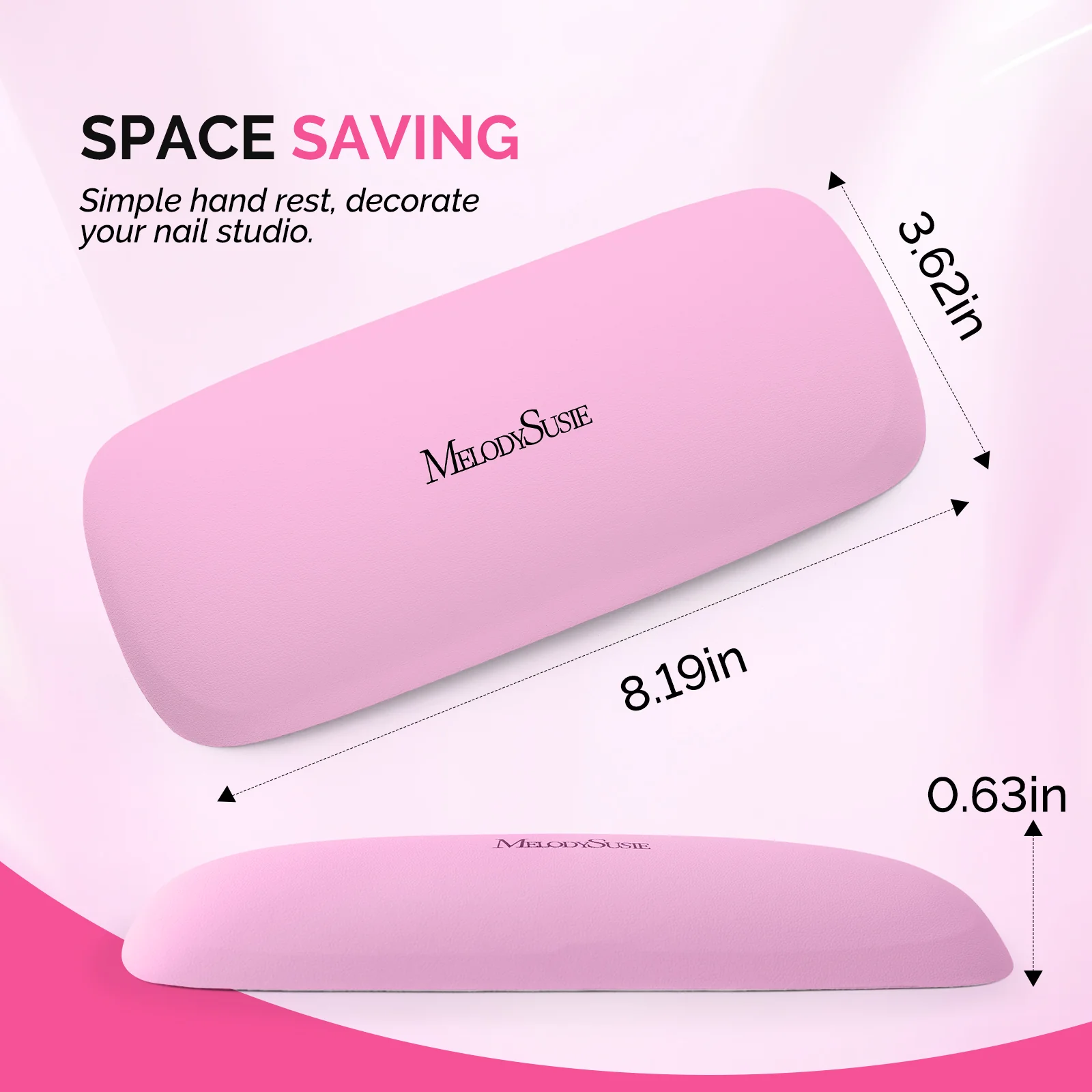 Portable PU Leather Nail Arm Rest - Image 6