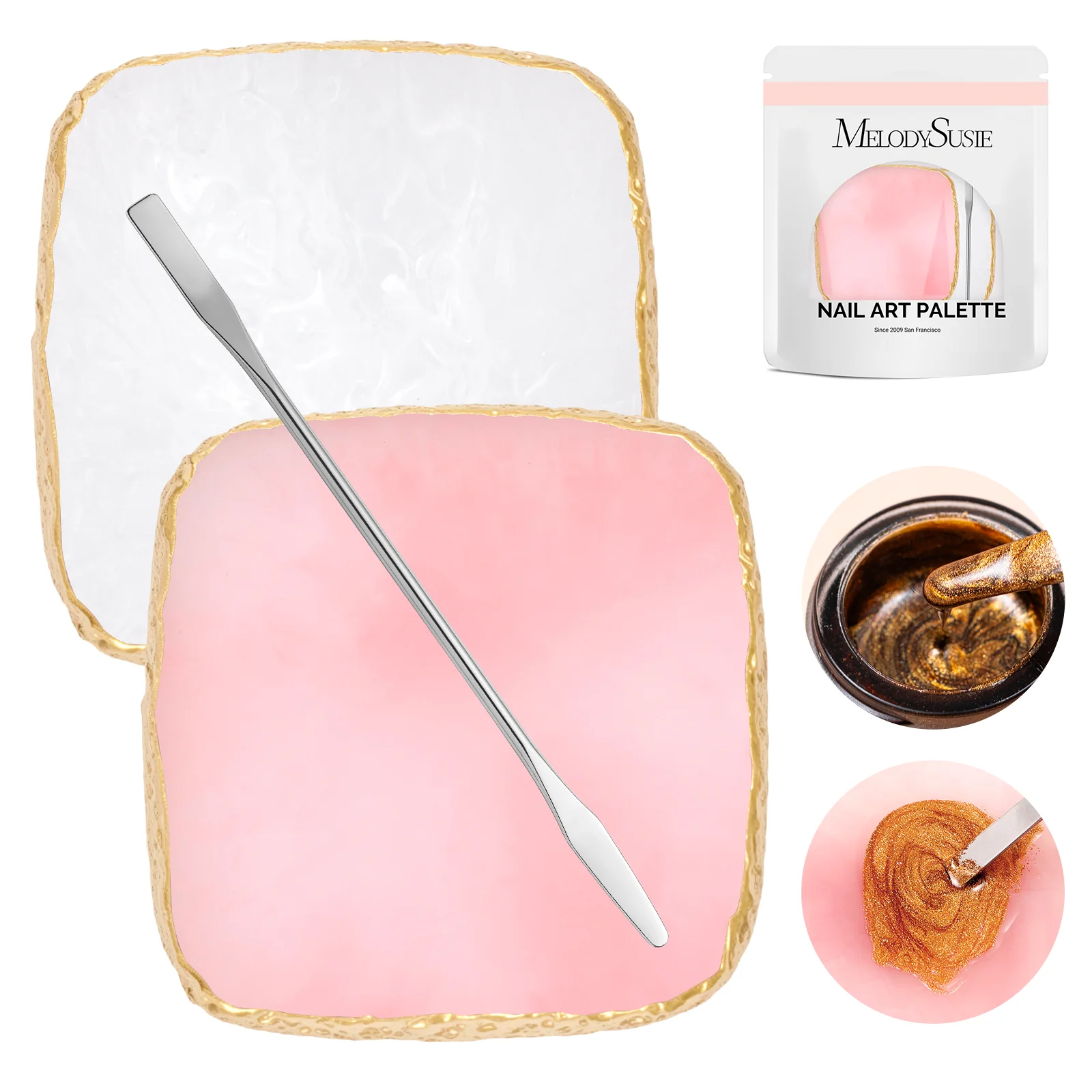 Premium Resin Nail Art Palette - Image 20