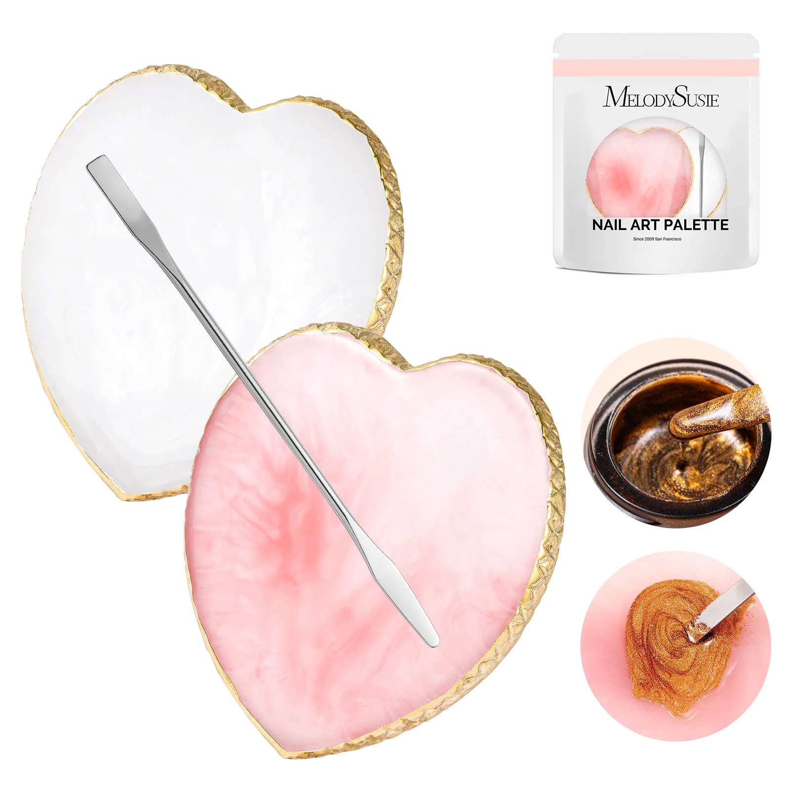Premium Resin Nail Art Palette - Image 21