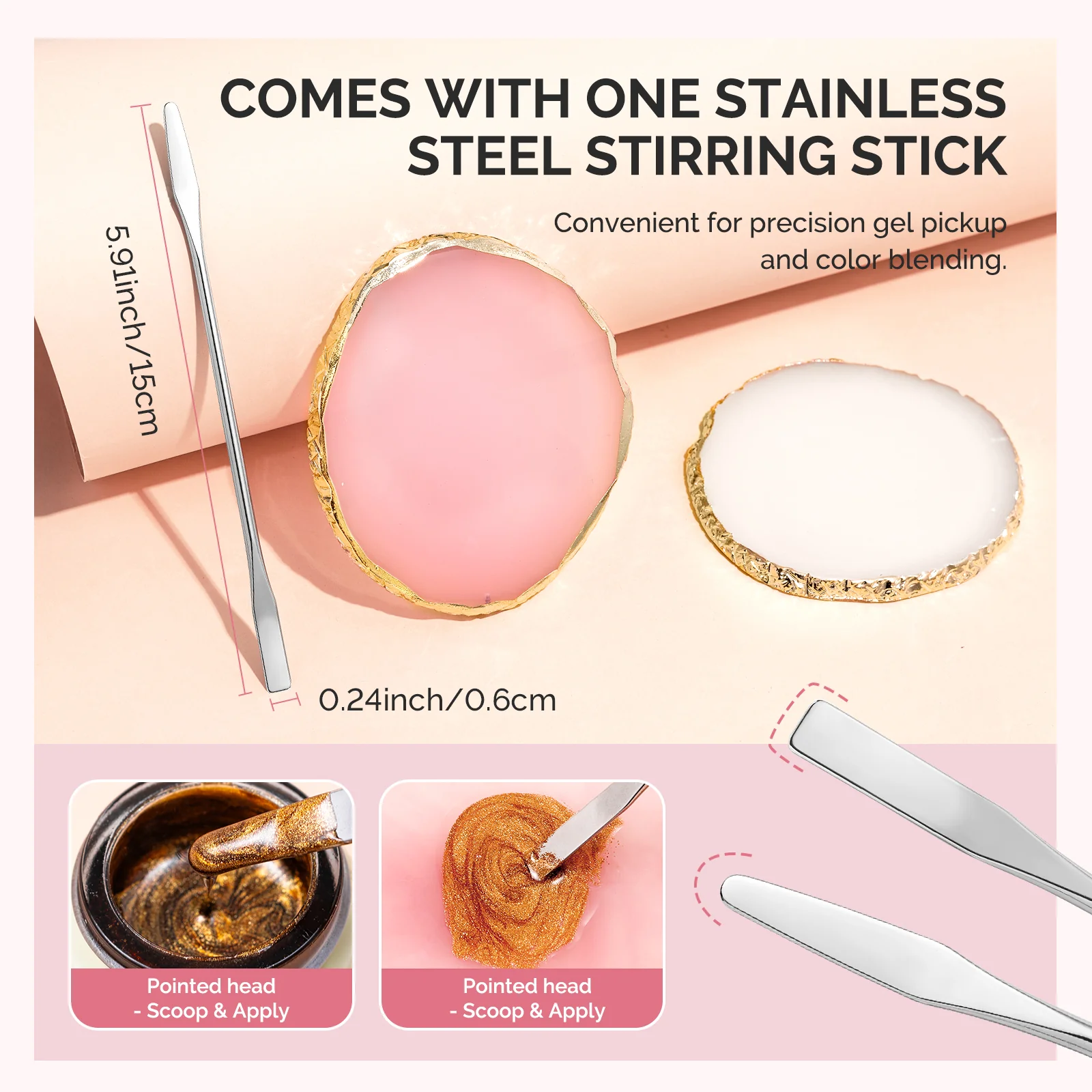 Premium Resin Nail Art Palette - Image 22