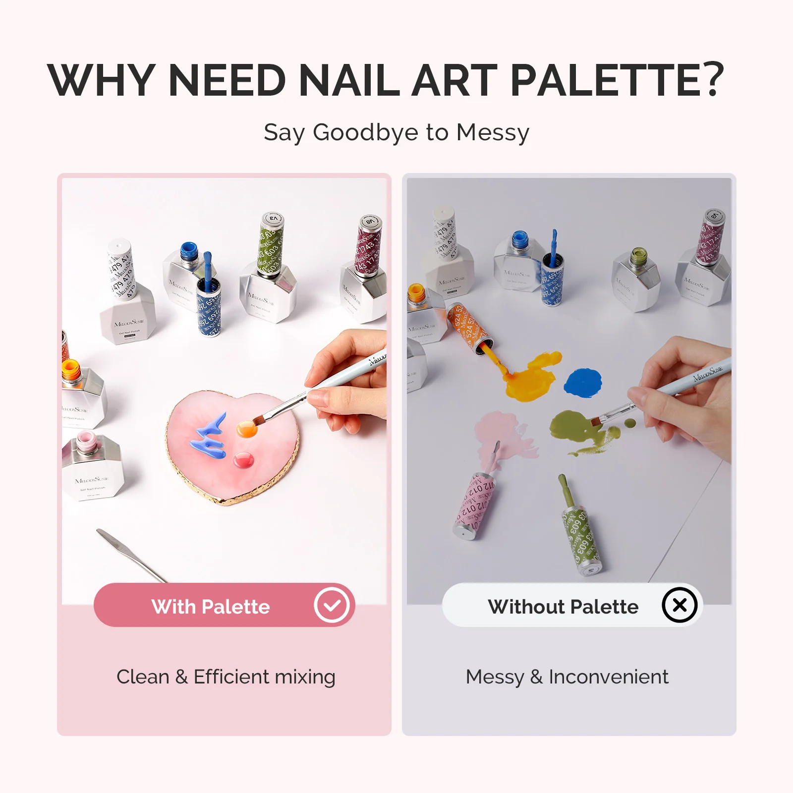 Premium Resin Nail Art Palette - Image 3