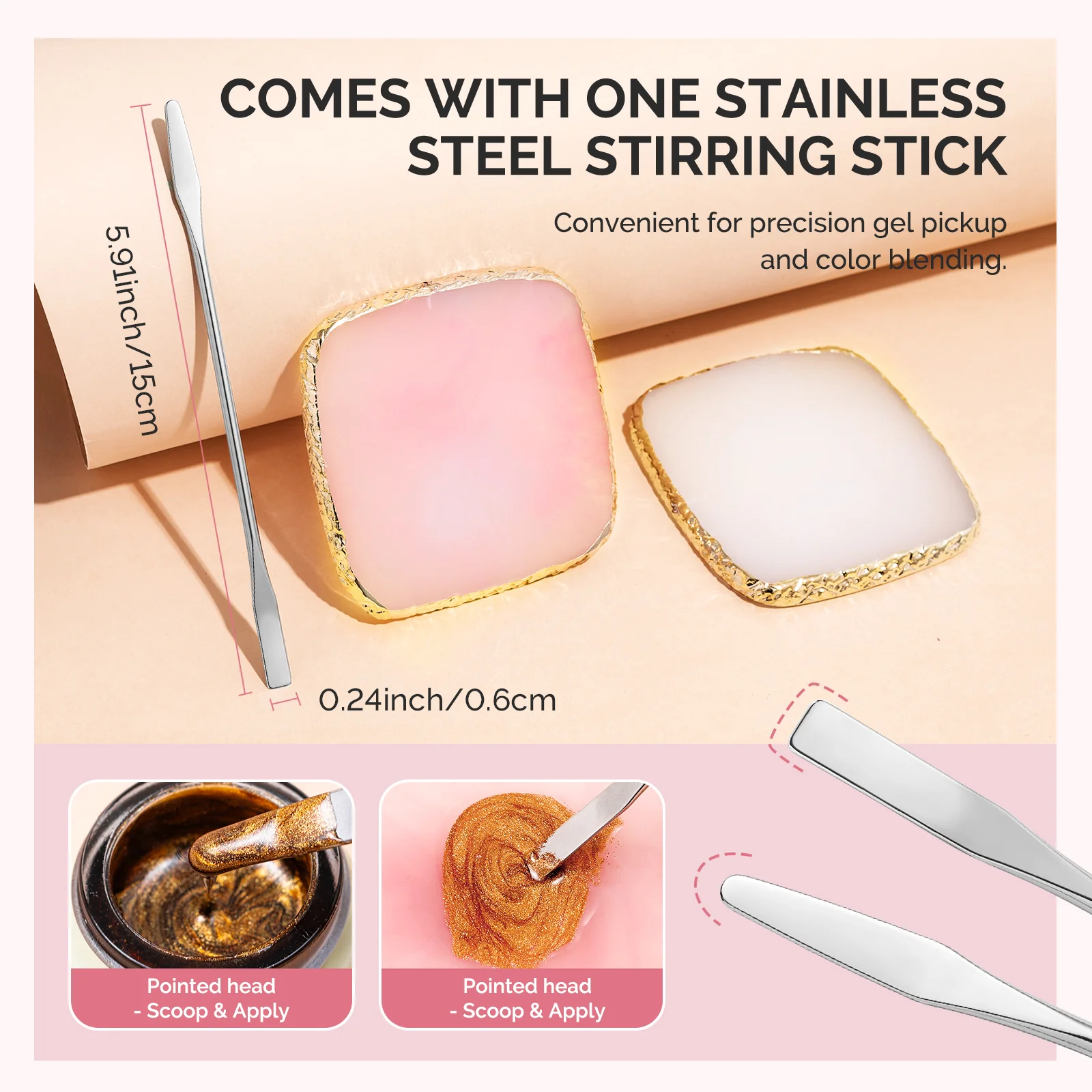 Premium Resin Nail Art Palette - Image 5