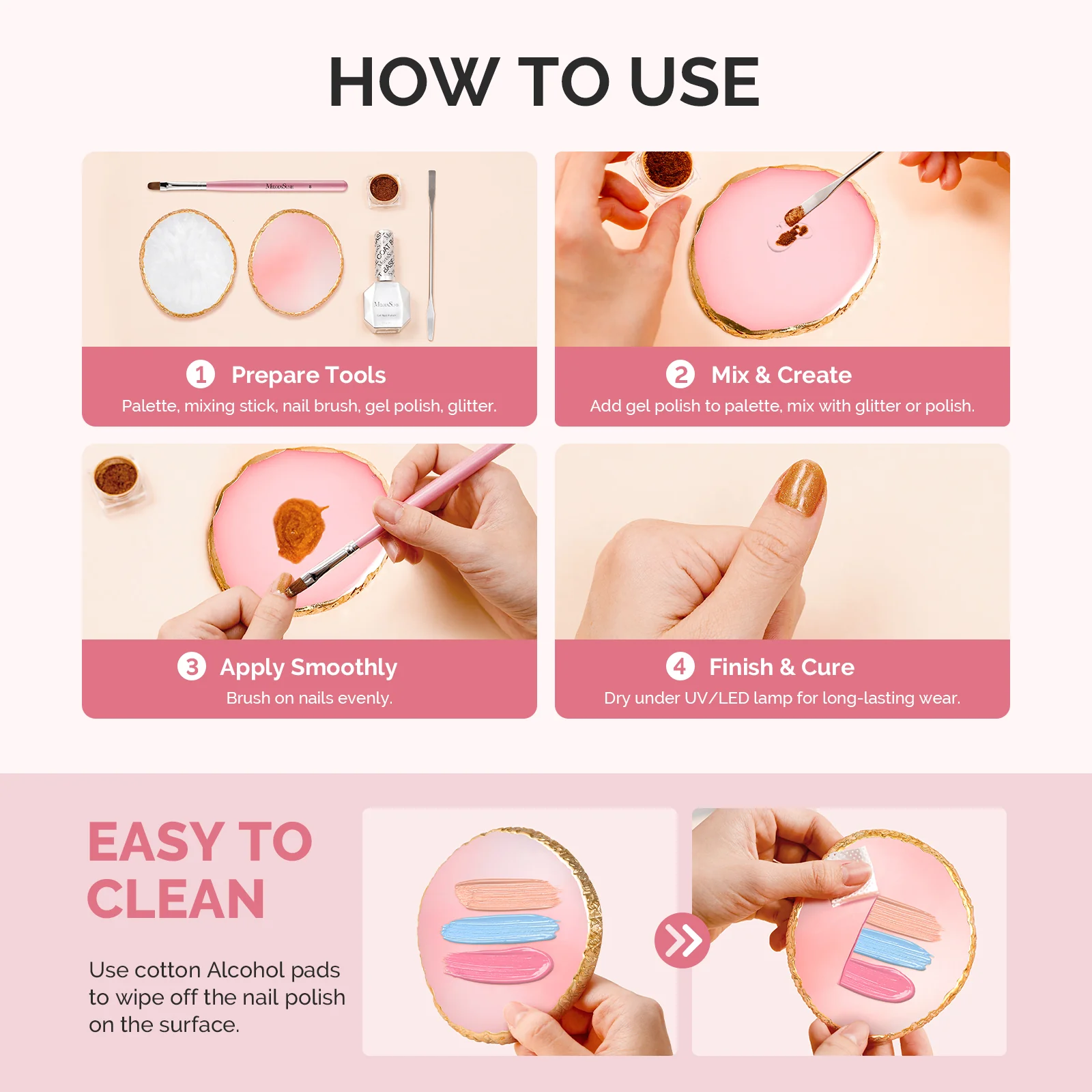 Premium Resin Nail Art Palette - Image 6