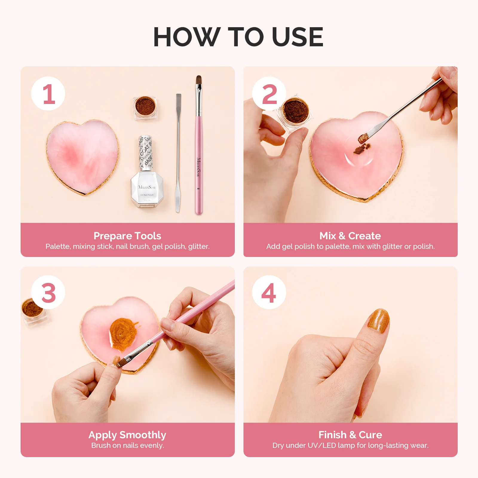 Premium Resin Nail Art Palette - Image 7