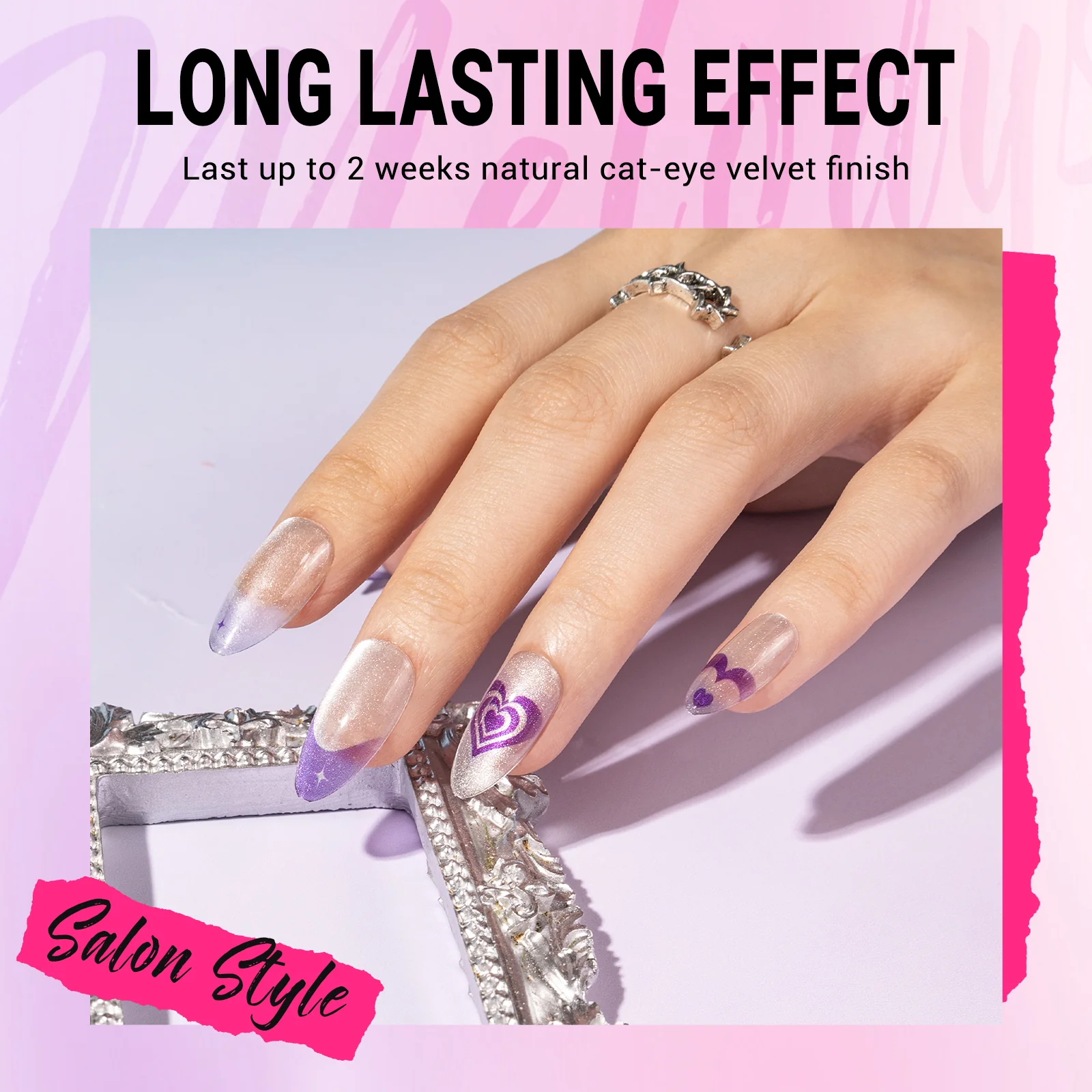 Purple Heart Press On Nails Kit - US ONLY - Image 6