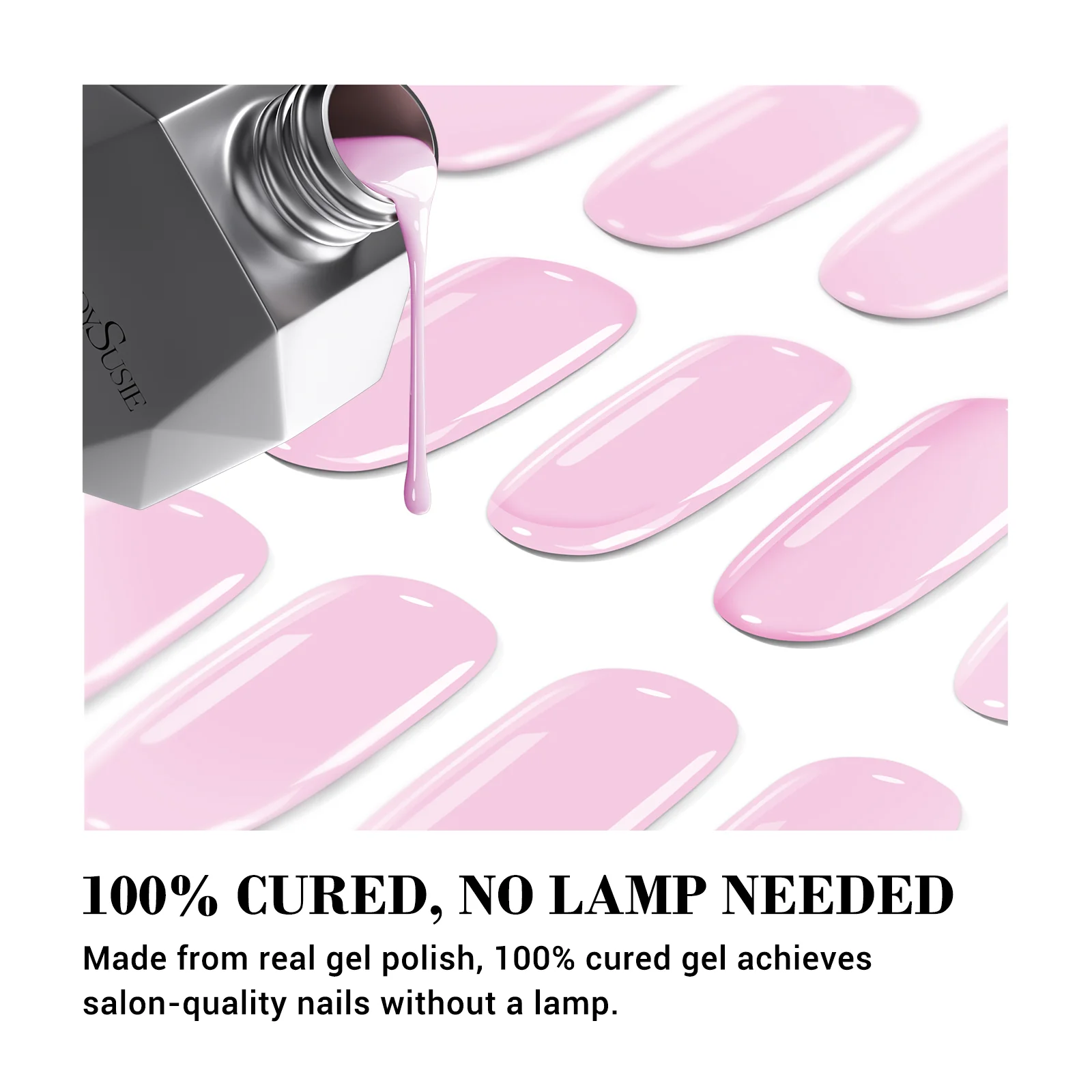 Qcoat Fully Cured Gel Nail Strips - Lavender(US ONLY) - Image 2