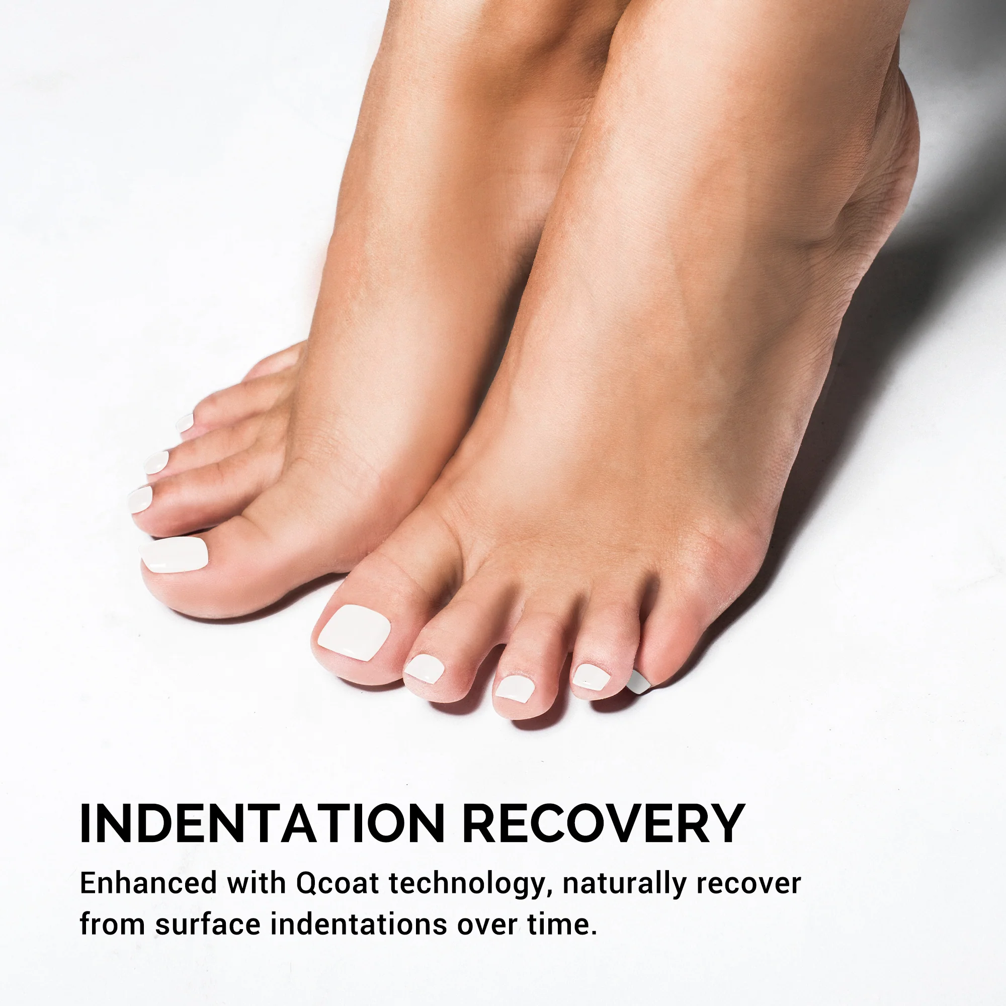 Qcoat Pedicure Fully Cured Gel Nail Strips-White(US ONLY) - Image 5