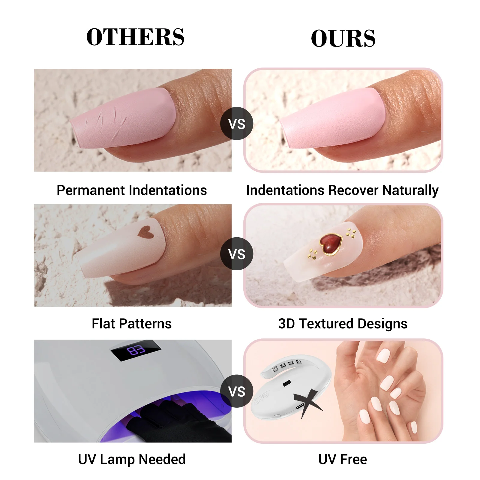 Qcoat Fully Cured Gel Nail Strips - Wine Red(US ONLY) - Image 6