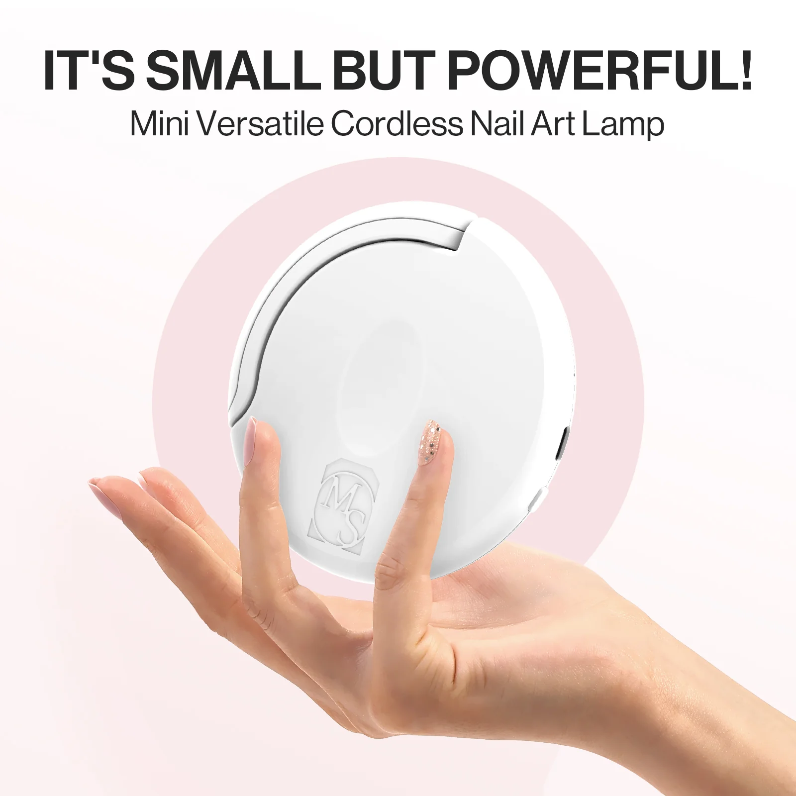 Rechargeable P-Art05M Mini 2 in 1 LED/UV Nail Art Lamp - Image 3