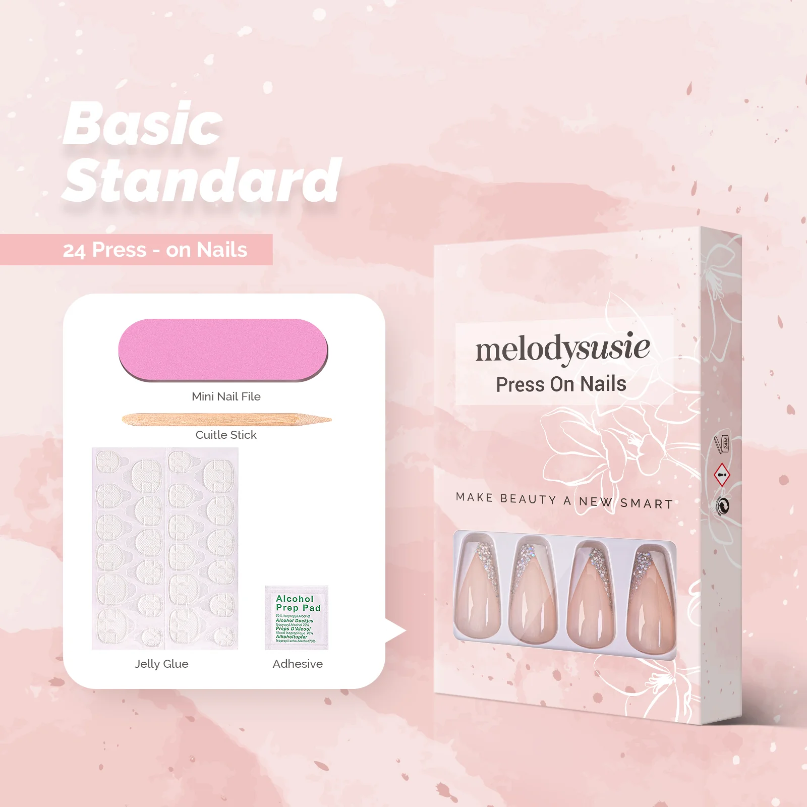 Romance Acrylic Press On Nails Kits - Image 3