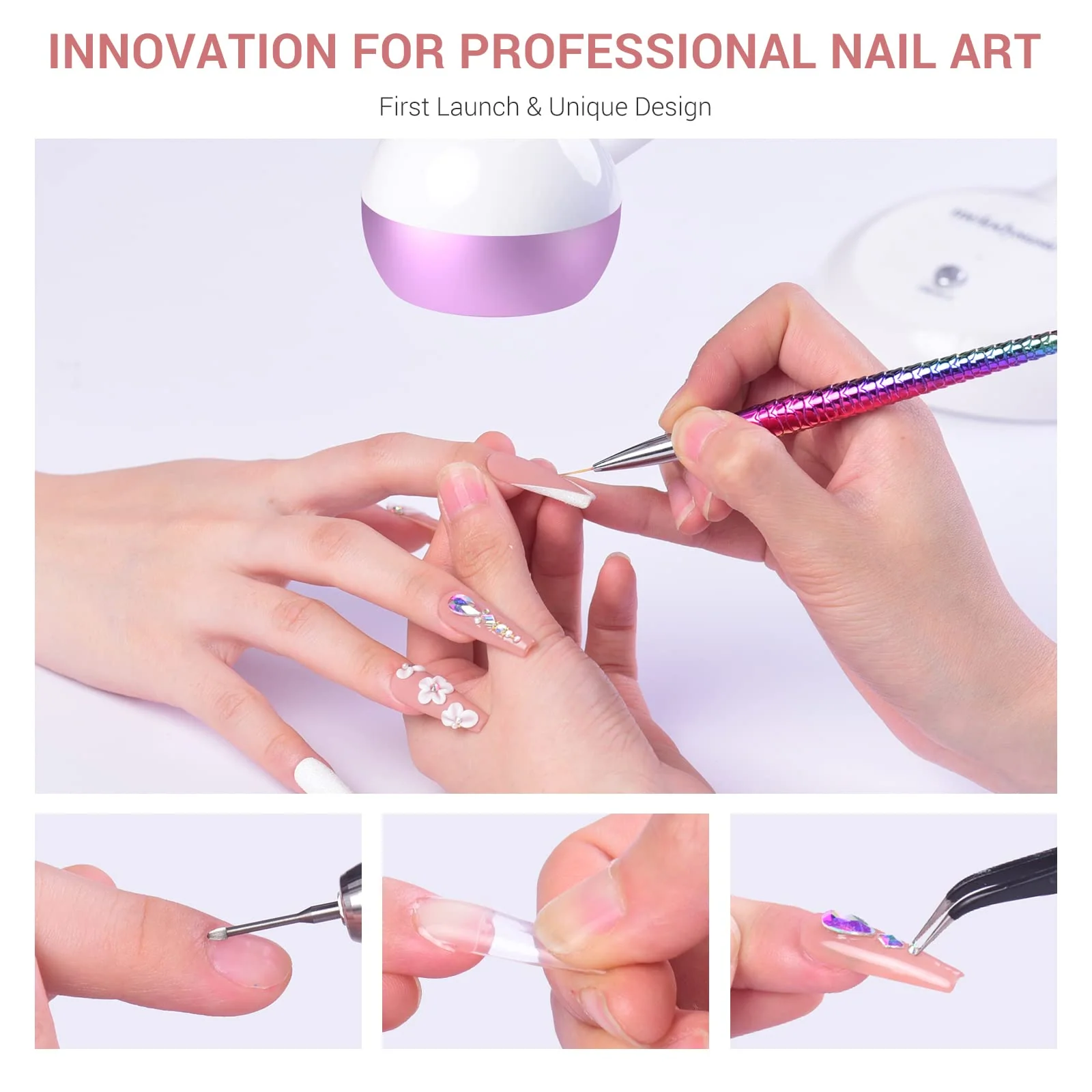 S-Pro09M(Spro09D) 2 in 1 UV LED Nail Art Lamp - Image 2