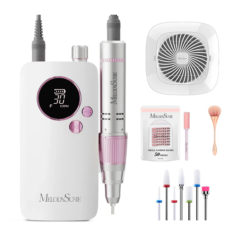 SC320F Rechargeable Nail Drill 30,000RPM Set - Image 18