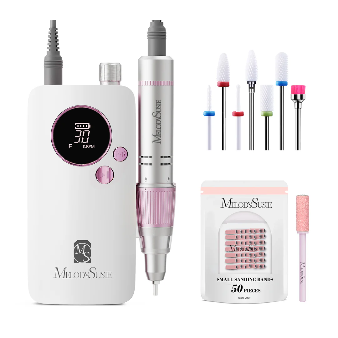 SC320F Rechargeable Nail Drill 30,000RPM Set - Image 2