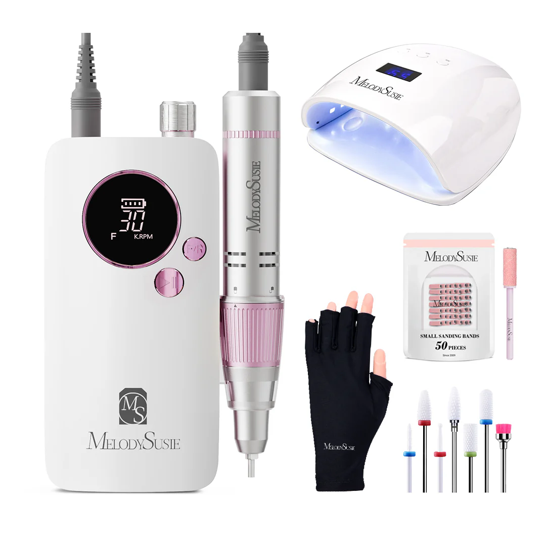 SC320F Rechargeable Nail Drill 30,000RPM Set - Image 3