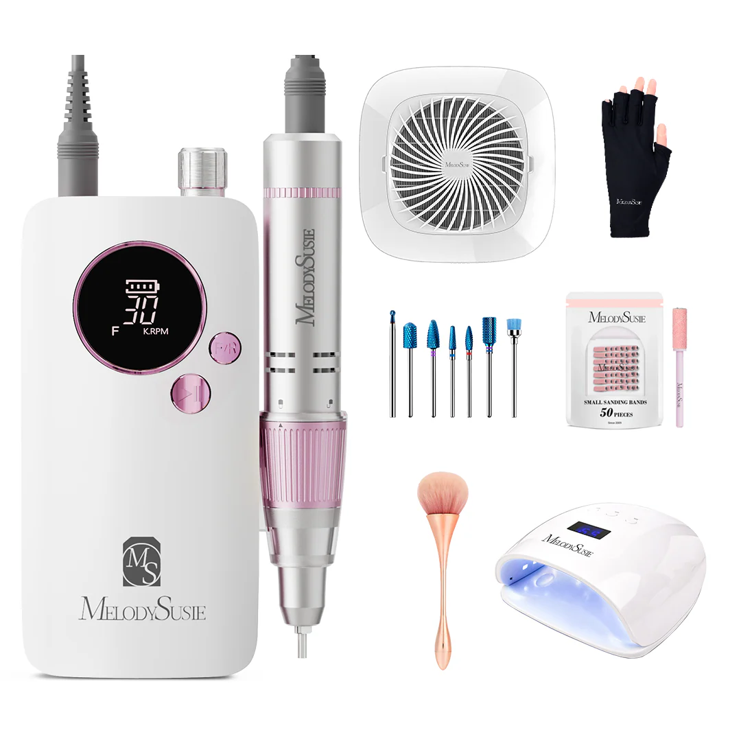 SC320F Rechargeable Nail Drill 30,000RPM Set - Image 5