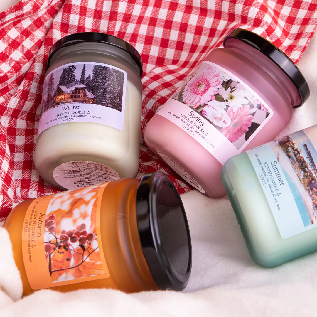 Seasonal Scented Candles Gift Set - Image 5