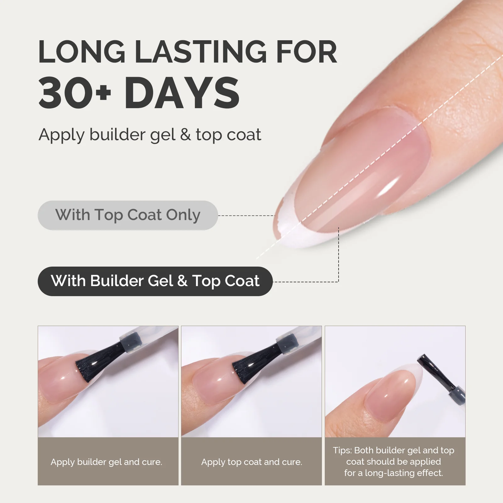 SilkTips 4 in 1 French Soft Gel Nail Tips - 150Pcs (US ONLY) - Image 6