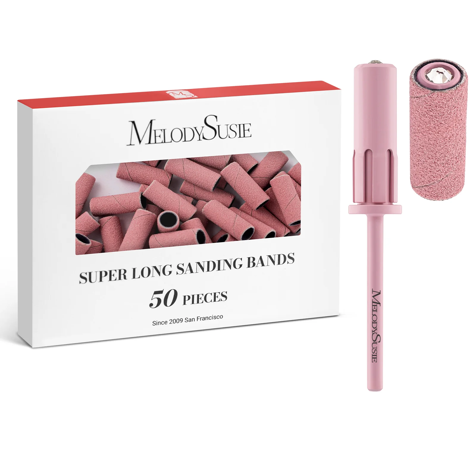 Super Long Sanding Bands with 6.65mm Crystal Mandrel Bit - 50 Pcs - Image 12