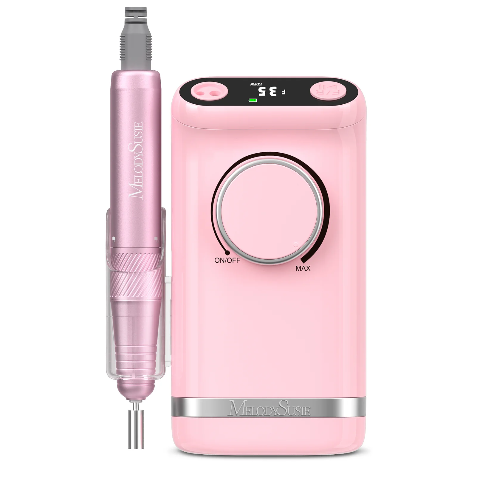 SM320G Clip-On Advanced Rechargeable 2-in-1 Nail Drill with Tilted Display Design 35,000RPM - Image 8