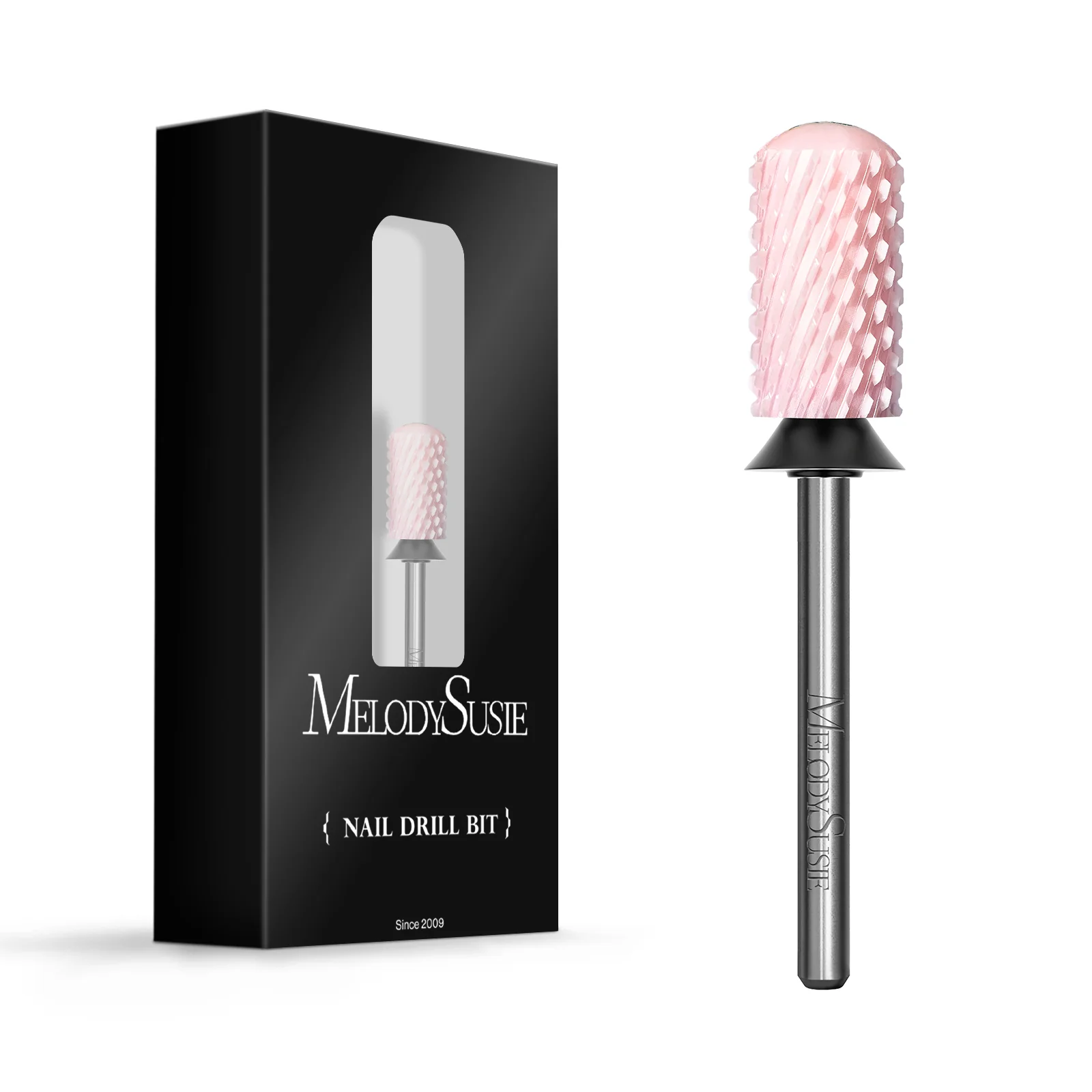 Smooth Round Top Large Barrel Ceramic Nail Drill Bit