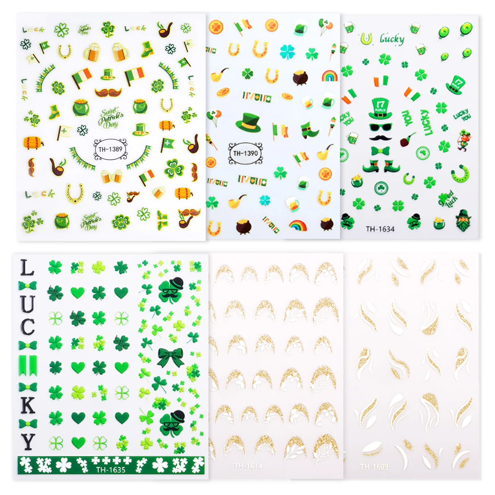 St. Patrick’s Day Nail Art Stickers