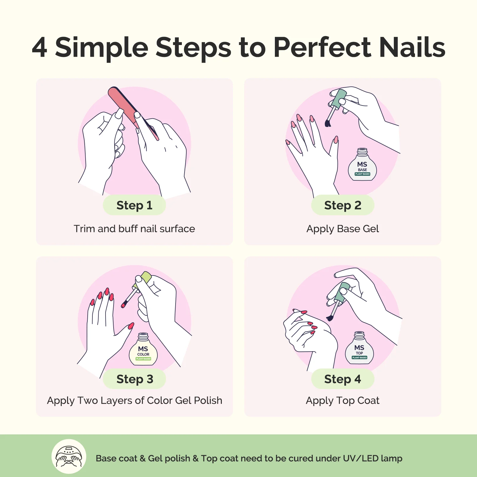 St. Patrick's Day 10ml Plant-based Nail Gel Polish Gift Box - 6 Colors - Image 6