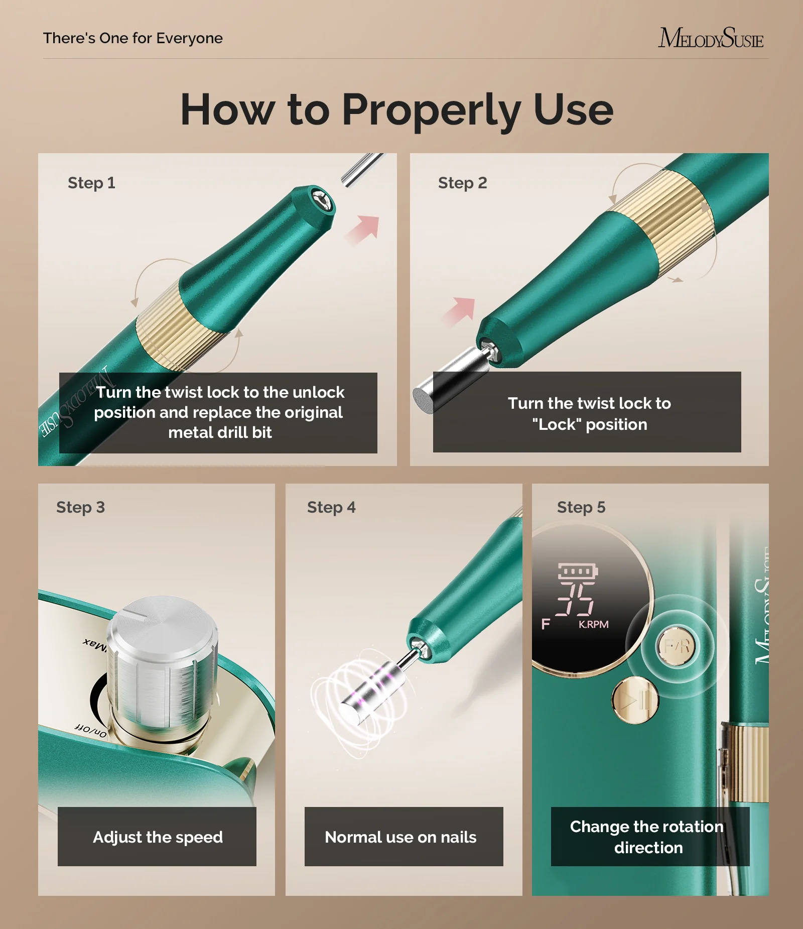 St. Patrick's Day SM200F Nail Drill Gift Box - Image 4