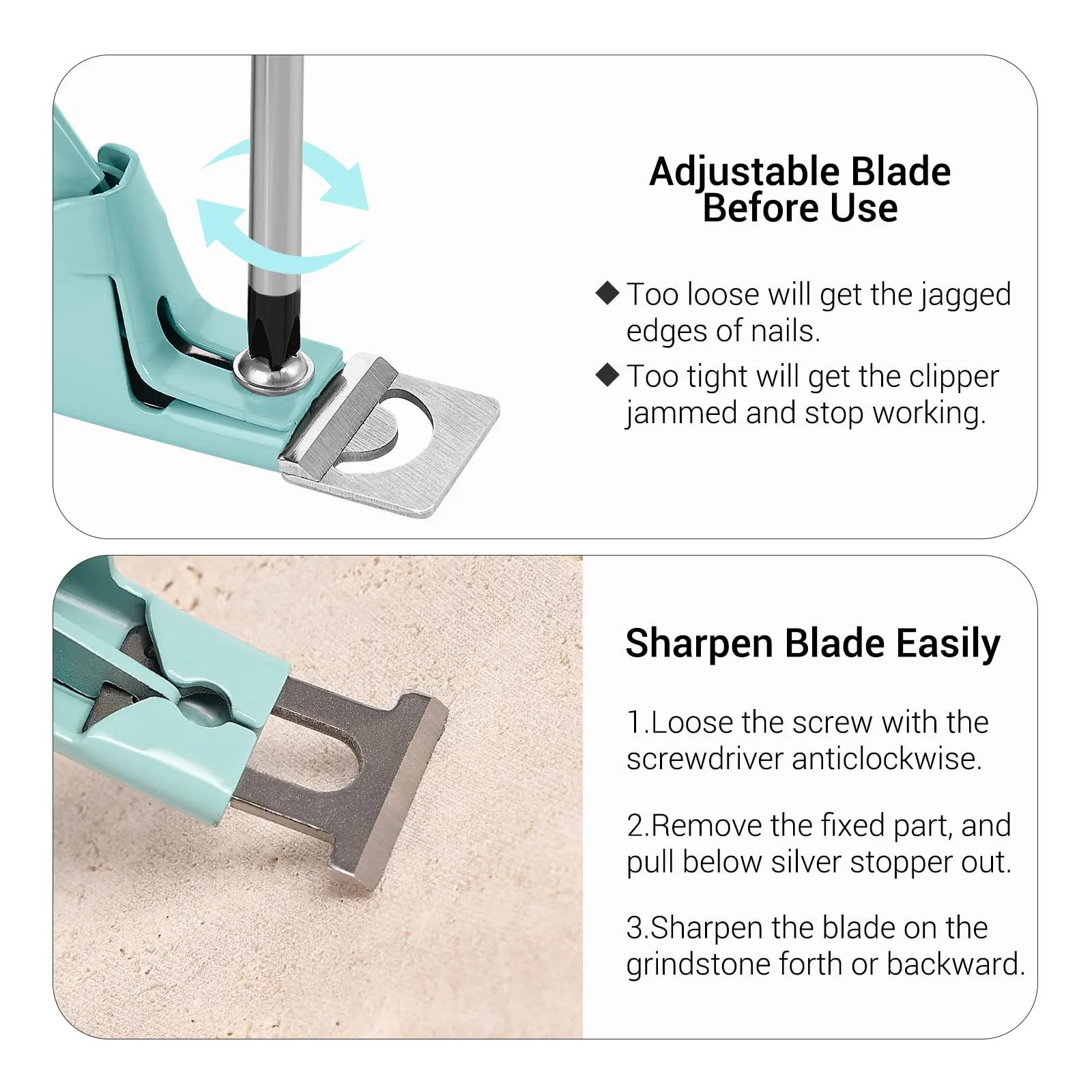 Stainless Steel Edge Cutter - Green - Image 4