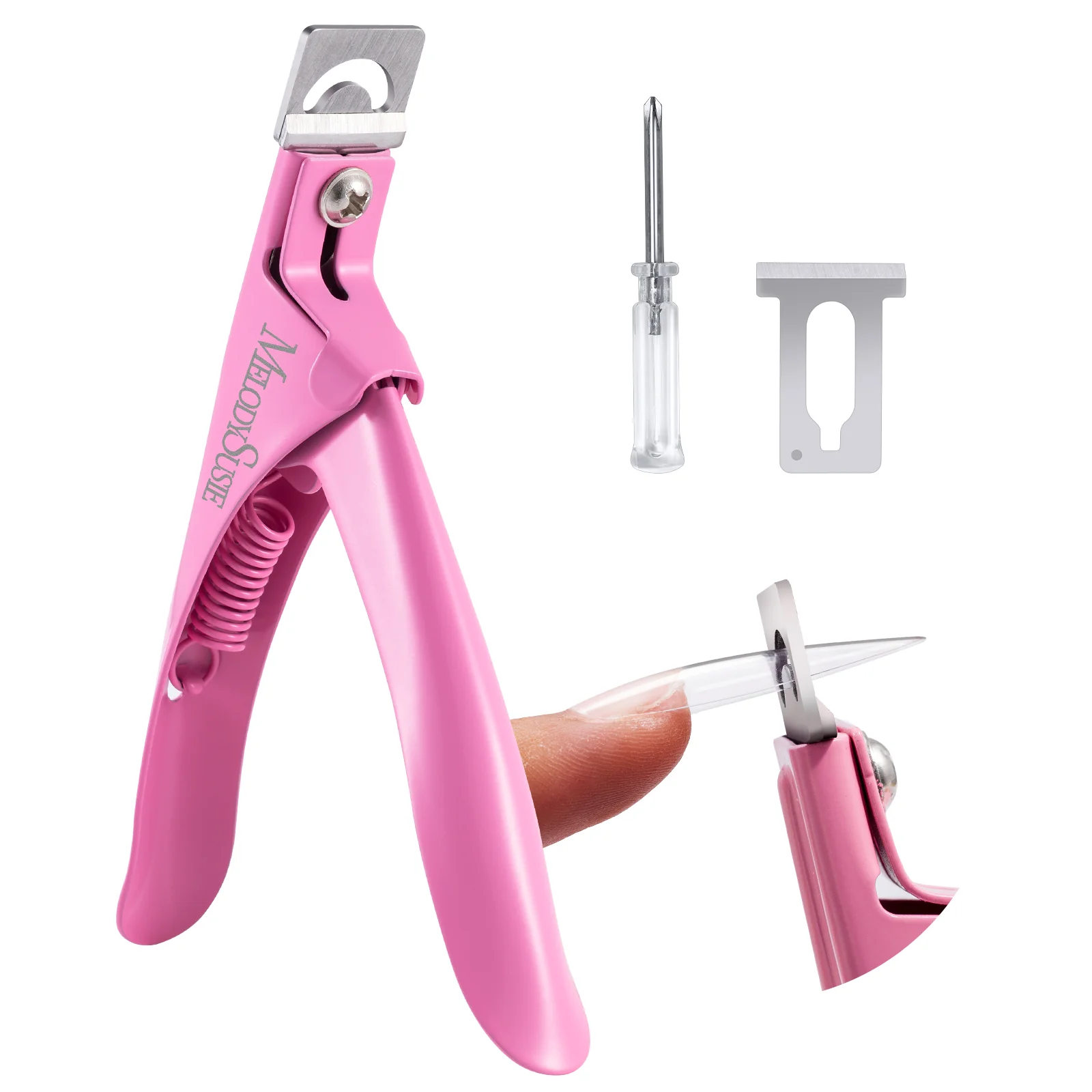 Stainless Steel Edge Cutter - Pink