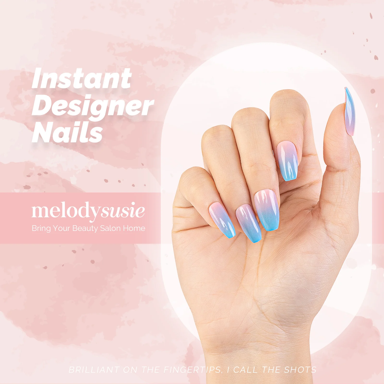 Summer Breeze Acrylic Press On Nails Kits - Image 2