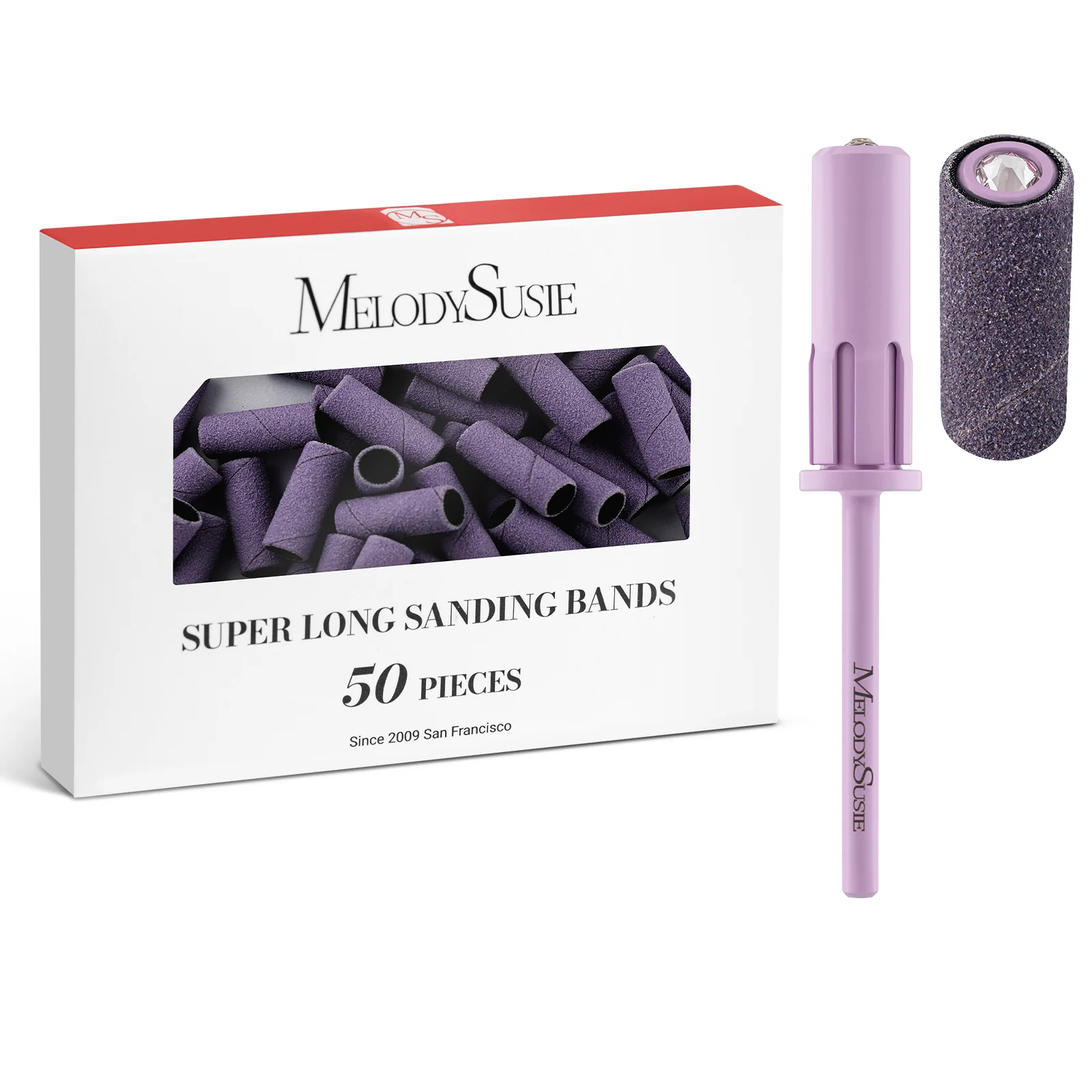 Super Long Sanding Bands with 6.65mm Crystal Mandrel Bit - 50 Pcs - Image 15