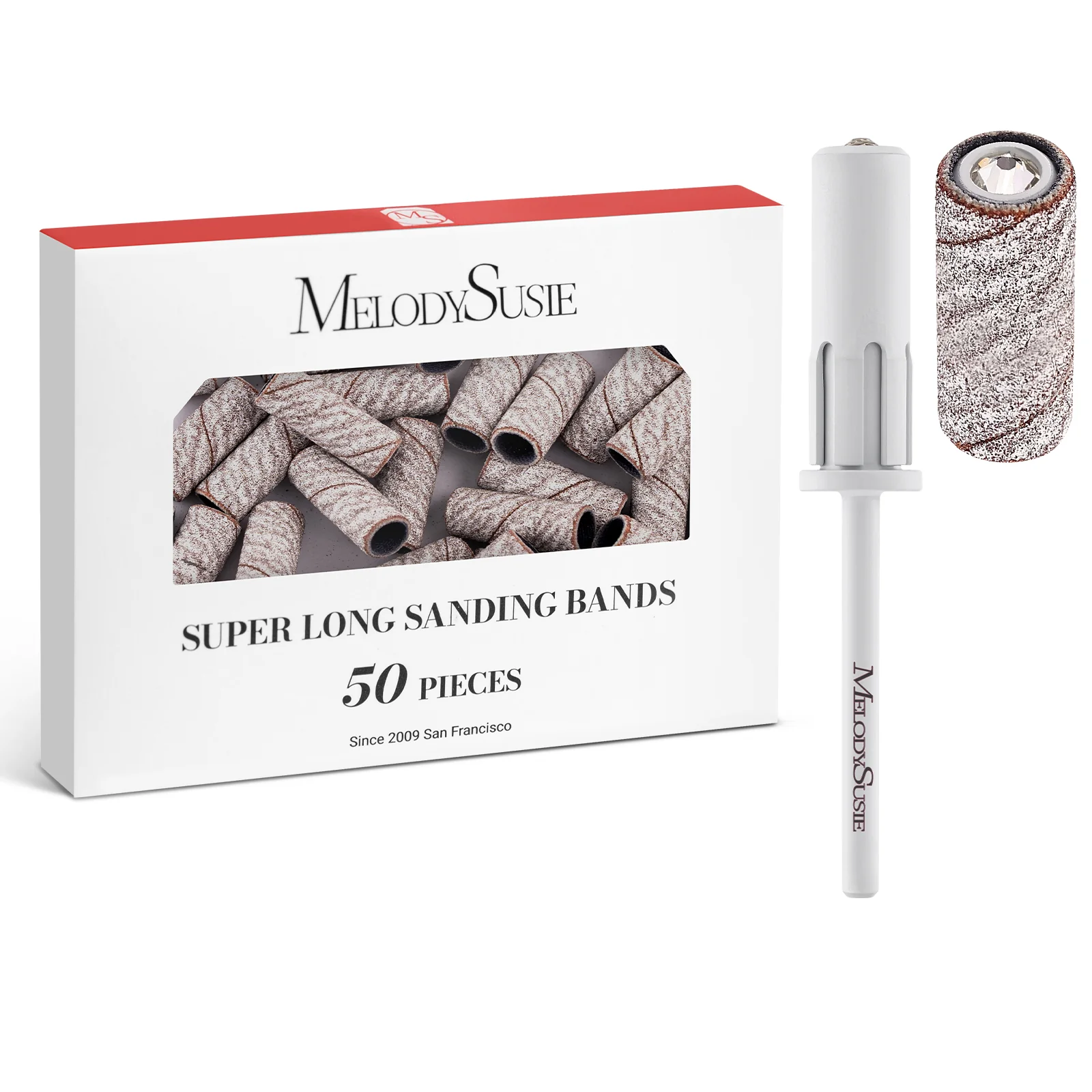 Super Long Sanding Bands with 6.65mm Crystal Mandrel Bit - 50 Pcs - Image 17