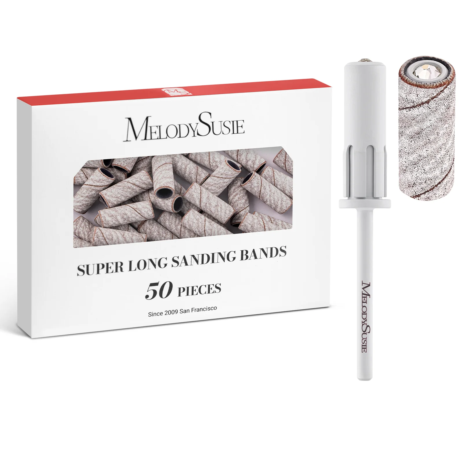 Super Long Sanding Bands with 6.65mm Crystal Mandrel Bit - 50 Pcs - Image 18