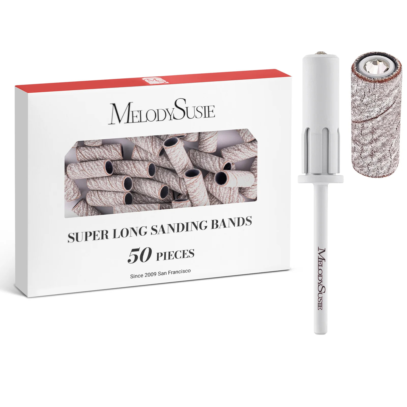 Super Long Sanding Bands with 6.65mm Crystal Mandrel Bit - 50 Pcs - Image 19