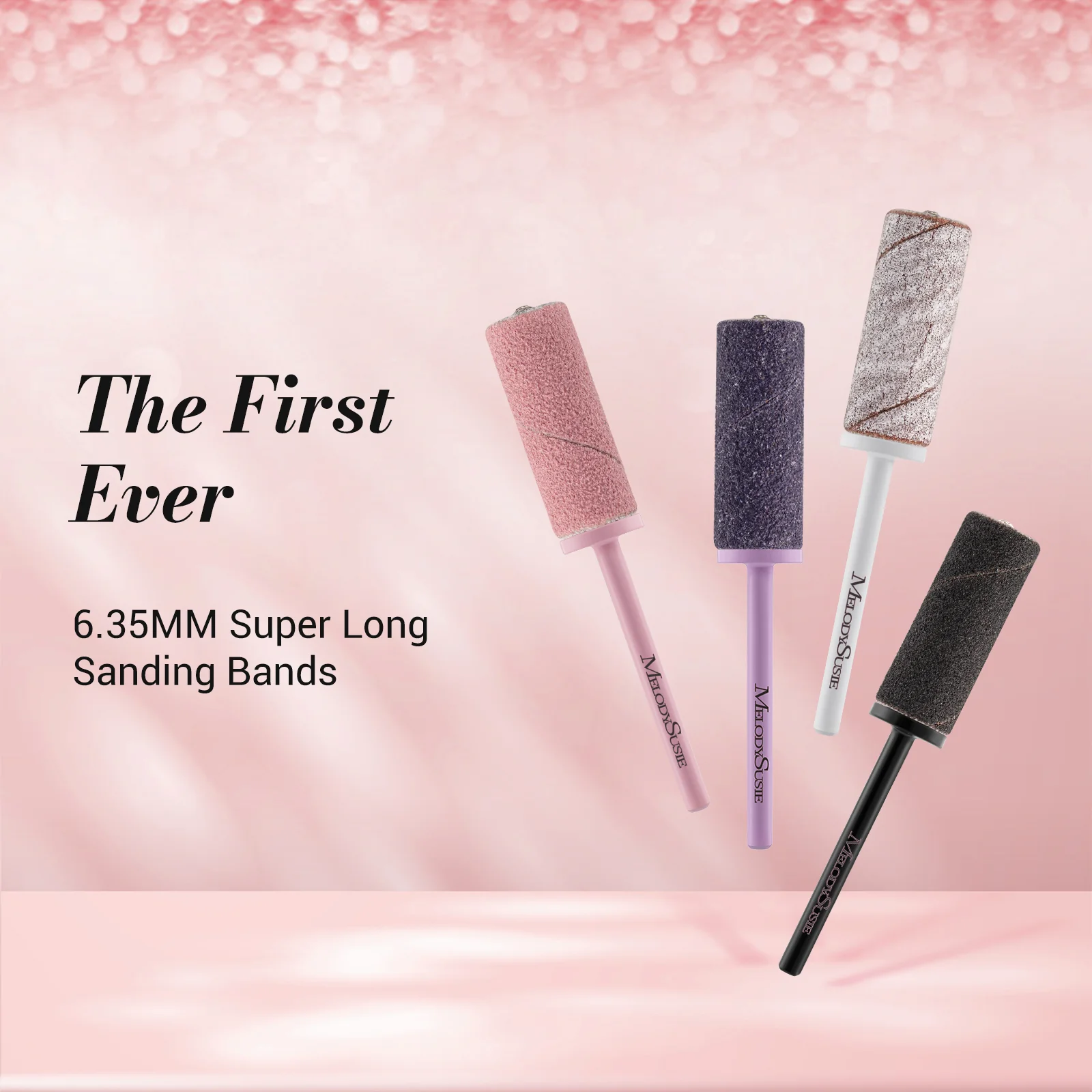Super Long Sanding Bands with 6.65mm Crystal Mandrel Bit - 50 Pcs - Image 2
